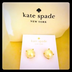 Kate Spade Cream Pearl  Earrings
